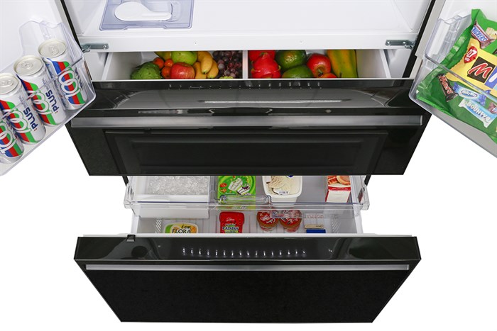 Tủ lạnh Mitsubishi Electric Inverter 564 lít Multi Door MR-LX68EM-GBK-V